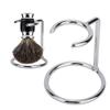 Jauarta Men Stainless Steel Shaving Brush Stand Razor Holder for Salon Home Travel Use view 3