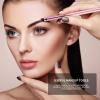12-Piece Dual-Ended Brow Brush Set - Angled Eyebrow Brush, Spoolie, Shaping & Filling for Precise Brow Brushing view 2