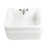 BAYTEWJX Acrylic Massage Footbath Square Footbath Footbath Barrel Large Foot Massager Hot and Cold Adjustment Spa Massage Pedicure Bowl Foot Detox Bucket Tub for Home Spa Treatment. view 1