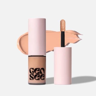 Gen See Mixed Media Matte Liquid Eyeshadow - LINEN 04 (Matte Ivory)