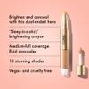 ICONIC LONDON Radiant Concealer & Brightening Duo | Creamy Liquid + Brightening Crayon Dual Ended Concealer, Cruelty Free, Vegan Makeup (Neutral Medium) 0.08 oz view 2