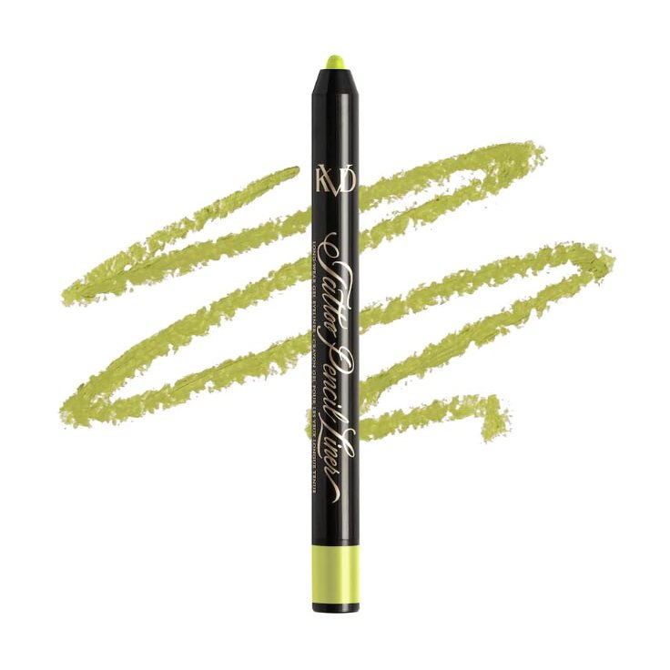 KVD Beauty Tattoo Pencil Liner Waterproof Long-Wear Gel Eyeliner Radium Green 130
