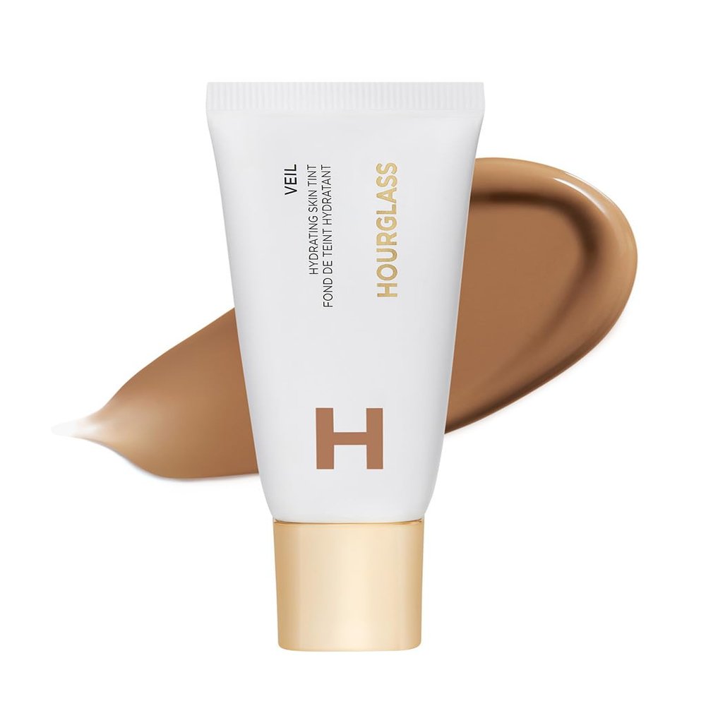 Hourglass Veil Hydrating Skin Tint, Dewy Tinted Moisturizer, Makeup and Skincare Benefits, Lightweight, Buildable Coverage, Vegan, Cruelty-Free Hourglass Skin Tint for Radiant, Natural Glow