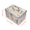 ZASCHMOY Portable Makeup Train Cases Professional Travel Makeup Bag Large Capacity Beauty Cosmetic Case Eyelashes Extension Tools Girl Makeup Brushes Toiletry Organizer view 3