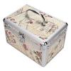 ZASCHMOY Portable Makeup Train Cases Professional Travel Makeup Bag Large Capacity Beauty Cosmetic Case Eyelashes Extension Tools Girl Makeup Brushes Toiletry Organizer view 4