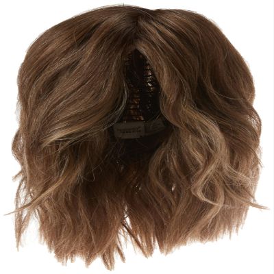 Raquel Welch Big Spender Shoulder Length Pageboy Wig With Sophisticated Tumbled Waves by Hairuwear, Average Size Cap, RL9/24SS Iced Cafe Latte