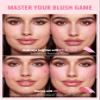 SHEGLAM Color Bloom Liquid Blush Makeup for Cheeks Matte Finish - Petal Talk view 2