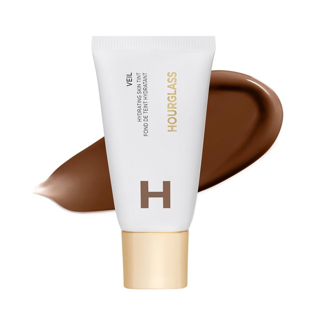 Hourglass Veil Hydrating Skin Tint, Dewy Tinted Moisturizer, Makeup and Skincare Benefits, Lightweight, Buildable Coverage, Vegan, Cruelty-Free Hourglass Skin Tint for Radiant, Natural Glow