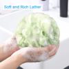 AmazerBath Loofah Sponge 60g/Piece, Exfoliating Bath Sponge Body Scrubber - Loofa Set of 4 - Cotton Candy Quartet view 2