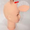 Mannequin Head for Wig Making and Display Hat Helmet Glasses Or Masks Display Head Model D view 4