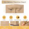Makeup Practice Mannequin with 3D Reusable Face for Makeup Artists and Beginners view 4