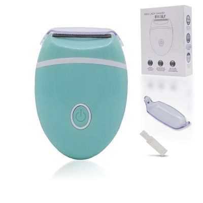 Electric Hair Shaver for Women: Compact, Cordless Wet & Dry Razor for Smooth Body & Dual Trimmers  Bikini Line and Quick, Travel-Friendly.BEAUTISILK (Green)
