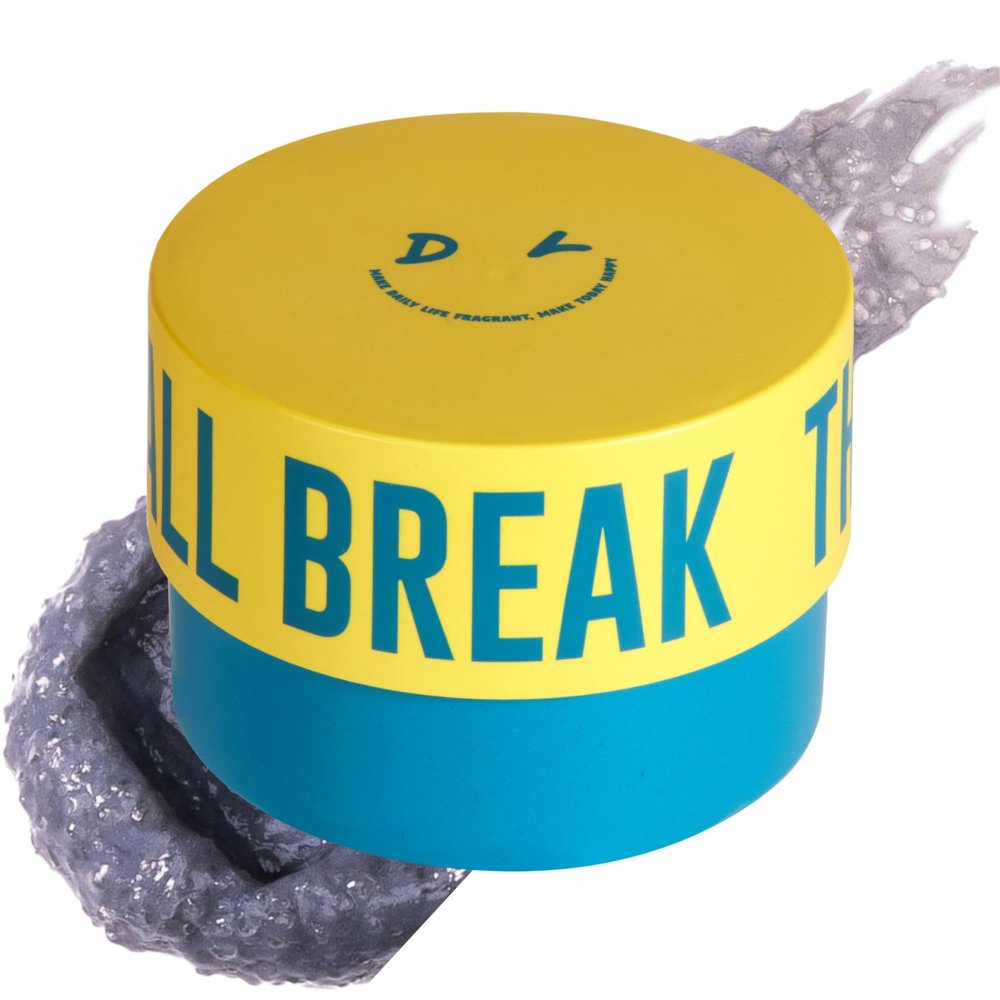 [Dear Doer] Break Body Scrub - Refreshingly Exfoliator for Clear Skin and Calming, Formulated with Charcoal and Andes Salt, Aromatic Citrus Scent, Vegan, 10.1 fl oz (300 ml)