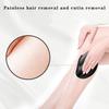 HXOnelyarl Painless Hair Removal Tool - Crystal Exfoliation for Arms, Legs (Portable, Mild for Women and Men) [Black] view 3