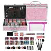 Anpro All-In-One Makeup Kit for Girls 10-12 with Case, Pro Teen Makeup Set, Tween Makeup Kit for Teens Women, Full Make Up Starter Kit with Brushes, Lipstick, Eye Shadow, Palette, Blush, Glitter Gel view 1