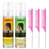 Goiple Hair Mousse for Braids, Twist, Locs - Braid Foam Control Mousse, No Flake, High Shine Style and Moisturizes, Lightweight Easy to Apply 16 fl oz (2pcs) view 1