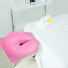 100 Pieces Disposable Face Cradle Covers Massage Headrest Covers for Massage Tables and Massage Chairs Beauty Spa Salon Bed, 12 x 15.5 Inches (Pink) view 2