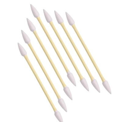 AKOAK 100 Pcs Cotton Swabs, Double Pointed Bamboo Swabs, Cotton Swabs for Makeup with Kapok Swabs, Cotton Swabs for Ears, Daily Cleaning, Painting, Pet Care, Makeup and More Fine Works