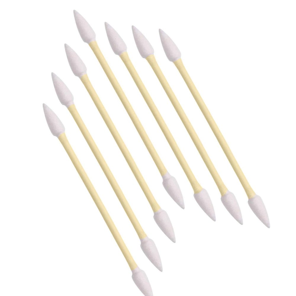 AKOAK 100 Pcs Cotton Swabs, Double Pointed Bamboo Swabs, Cotton Swabs for Makeup with Kapok Swabs, Cotton Swabs for Ears, Daily Cleaning, Painting, Pet Care, Makeup and More Fine Works