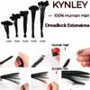 0.4cm & 0.6cm Width, 4-14 Inches10, 30, 60, 100 Strands Options 100% Real Human Hair Dreadlock Extensions for Men/Women/Kids, Handmade Permanent Loc Extension Bundles (0.6cm, 8inches, 30Strands) view 3