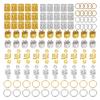 110Pcs Dreadlock Accessories,Hair Jewelry for Braids,Braid Rings Clips Beads Braiding Cuffs Fashional Decoration for Girls,Women (Gold, Silver) view 1