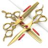 5.5/6 /7 Inch Purple Dragon Knight Professional Japanese Hair Scissors Barber Scissors Set (7 inch 3pc-B) view 2
