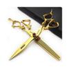 5.5/6 /7 Inch Purple Dragon Knight Professional Japanese Hair Scissors Barber Scissors Set (7 inch 2pc-D) view 1