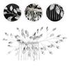 Beavorty Rhinestone Hair Comb for Women Lightweight Wedding Headpiece for Bride Bridesmaids Elegant Hair Styling Accessory for Prom Engagement and Special Occasions view 4