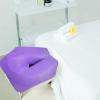 100 Pieces Disposable Face Cradle Covers Massage Headrest Covers for Massage Tables and Massage Chairs Beauty Spa Salon Bed, 12 x 15.5 Inches (Purple) view 2