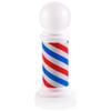 Beaupretty Signs Luminous Barber Light Salon Pole Lamp Barber Supply Reusable Hair Salon Pole Barber Shop Pole Lamp Barber Shop Accessories Decorate to Rotate Small Plastic White view 1