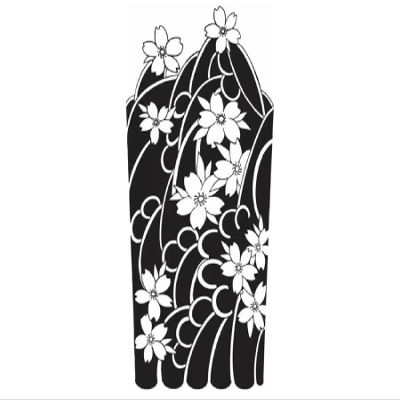 Tattoo, natural juice tattoo, Japanese style, Chinese character tattoo, flower arm tattoo, ukiyo-e tattoo (Flower arm)