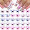 30 PCS Mini Nail Charms 3D Halloween Cartoon Nail Art Charms Resin Nail Charms for Halloween DIY Decoration 3D Cute Little Bear Nail Rhinestone Accessories view 1