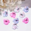 30 PCS Mini Nail Charms 3D Halloween Cartoon Nail Art Charms Resin Nail Charms for Halloween DIY Decoration 3D Cute Little Bear Nail Rhinestone Accessories view 3