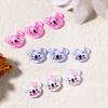 30 PCS Mini Nail Charms 3D Halloween Cartoon Nail Art Charms Resin Nail Charms for Halloween DIY Decoration 3D Cute Little Bear Nail Rhinestone Accessories view 4