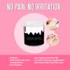Miss Cire Clear Hypoallergenic Vegan Hard Wax Beads - Painless Hair Removal Peel-Off Wax - No Strips Needed - Low Melting Point - For Face and Body - Besame Mucho - For Sensitive Skin - 8oz view 2