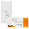 Mirai Clinical Ultimate Freshness Duo - Eliminate Nonenal Body Odor with Persimmon Power for Odor-Free Confidence - 100g Sensitive Soap Bar and 75g Unisex Deodorant (Unscented) view 1