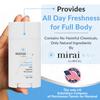 Mirai Clinical Ultimate Freshness Duo - Eliminate Nonenal Body Odor with Persimmon Power for Odor-Free Confidence - 100g Sensitive Soap Bar and 75g Unisex Deodorant (Unscented) view 3