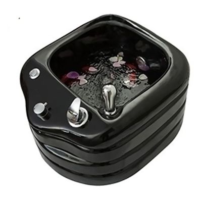 PIRFE Acrylic Massage Footbath Heated Foot Spa Pedicure Foot Spa Hot and Cold Adjustment Deep Foot Bath Spa with Massage Pedicure Bowl Nail Salon Pedicure Bathtub Manicure Basin
