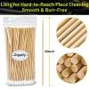 200 PCS 6" Pointed Long Cotton Swabs For Precision Gun Cleaning view 3