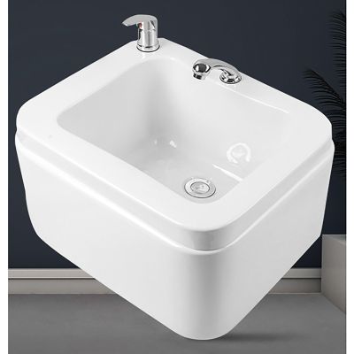 PIRFE Acrylic Massage Footbath Foot Massager Spa Foot Bath Spa with Heat and Massage Hot and Cold Adjustment Acrylic Pedicure Sink Massage Foot Stress Relief for Fatigue and Tired Feet (Color : A)