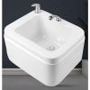 PIRFE Acrylic Massage Footbath Foot Massager Spa Foot Bath Spa with Heat and Massage Hot and Cold Adjustment Acrylic Pedicure Sink Massage Foot Stress Relief for Fatigue and Tired Feet (Color : A) view 1