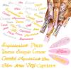 36 PCS Constellation Letters Nail Charms, 3D Gold and Silver Pink Constellation Nail Art Charms Alloy Zodiac Nail Charms Metal Nail Rhinestones Charms for Nails Women Nail Jewels for Nail Art Supplies view 1