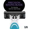 BIC Us. 5-Blade Unisex Disposable Razors For Men and Women, Lubrication Strip For a Smooth, Close Shave, 12-Count view 4