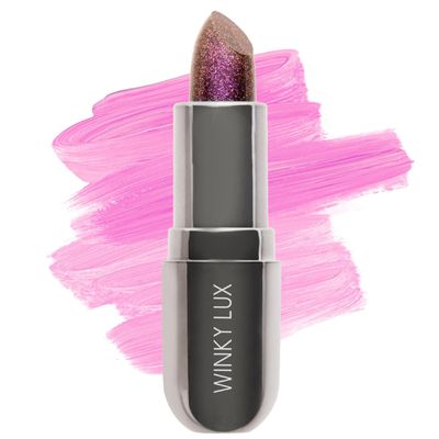 Winky Lux Aurora Glimmer Balm  Nourishing pH Lip Balm with Color Changing Mauve Tint, Hydrating Ceramides Soften and Hydrates Lips, Coconut Scent