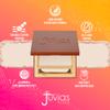 Juvia's Place I Am Magic Powder Foundation - VL4 Oslo - Buildable-Coverage Mattifying Pressed Powder for Pore Vanished Skin - Lightweight Matte Base for Oily & Dry Skin Smooth Finish view 2