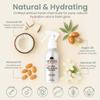 Ahimsa Hair & Body Oil Mist Spray, Lightweight Hydrating Glow Mist with Coconut Argan & Jasmine, Fast-Drying Non-Greasy Shine Spray, Natural Hair Perfume for Women & Body Oil in Clean Formula (2oz) view 3