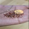 Bead It Wear It Love It 10 Stainless Steel Hair Beads for Loc Braids Twist and Natural Hair, Loc Beads, Dreadlock Hair Accessories, Loc Jewelry (4mm, Copper) view 3