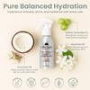 Ahimsa Leave-In Hydrating Conditioner for Dry Hair, Moisturizing Conditioner for Damaged Hair, Wavy, Curly or Color-Treated, Organic Anti-Frizz Moisturizing Conditioners with Coconut Oil Formula view 3