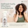 Ahimsa Leave-In Hydrating Conditioner for Dry Hair, Moisturizing Conditioner for Damaged Hair, Wavy, Curly or Color-Treated, Organic Anti-Frizz Moisturizing Conditioners with Coconut Oil Formula view 4