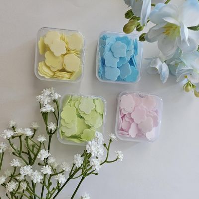 1000 packs (80000 flakes) Soap Travel, Soap hand paper, Soap Portable Flakes Soap Sheets Portable Foaming Disposable